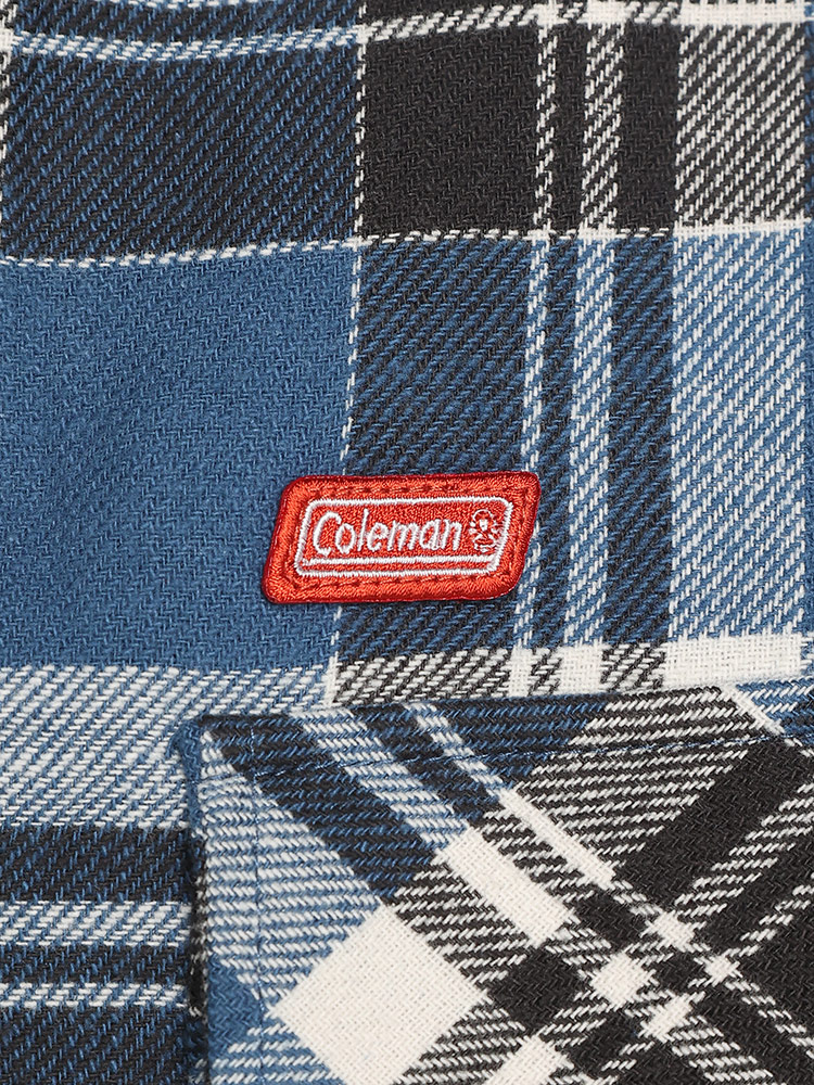 Coleman (コールマン) ビエラ起毛 裏キルト チェック シャツジャケット【サカゼン公式通販】