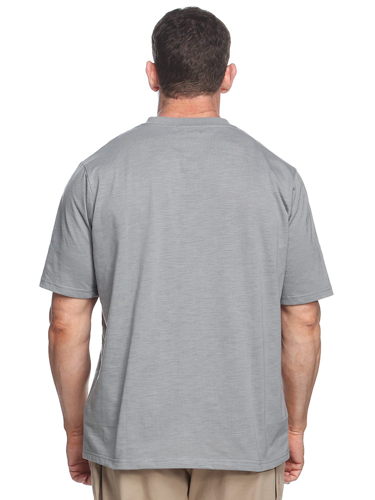 ブラジル代表•半袖TRウエア 新品・未使用（タグ付き）　グレー　XLサイズ 半袖 Tシャツ スラブ天竺 クラスロゴ クルーネック トップス クルー