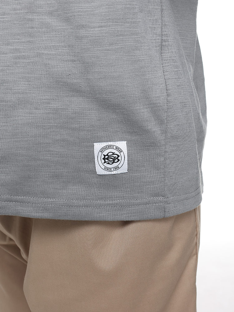 半袖 Tシャツ スラブ天竺 クラスロゴ クルーネック トップス クルー