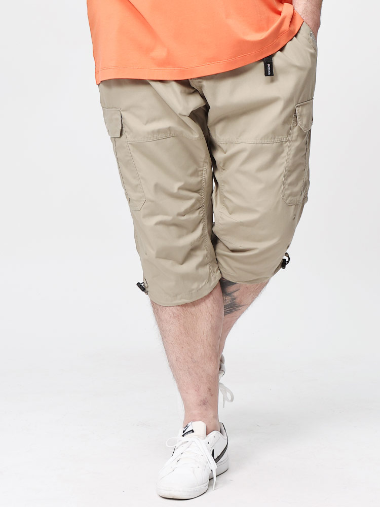 OUTDOOR PRODUCTS アウトドアプロダクツ 7分丈 カーゴパンツ ストレッチ ボトムス ショートパンツ ワークパンツ ミリタリーパンツ TCウェザー