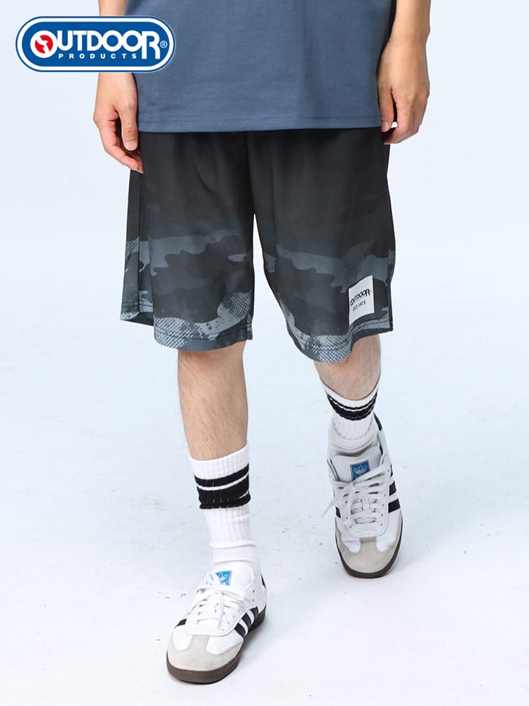 OUTDOOR PRODUCTS (アウトドアプロダクツ) DRYメッシュ 裾グラデーション ショートパンツ C443AED12