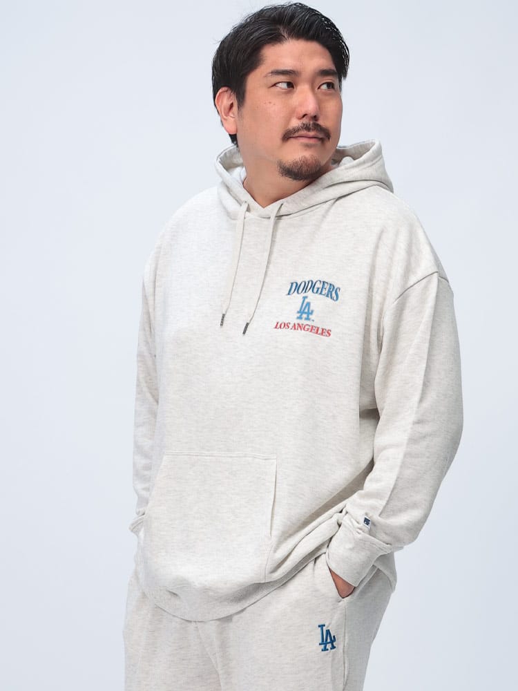 プルパーカー スウェット 裏毛 チームロゴ トップス パーカー  トレーナー 大きいサイズ メンズ