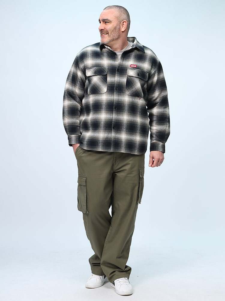 福袋 オンライン 長袖 シャツ チェック アウター トップス 起毛チェック 裏キルト 服&ファッション小物