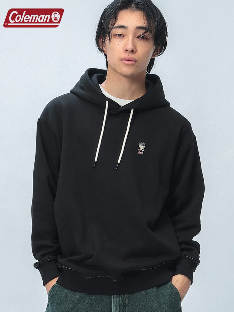 Coleman (コールマン) 裏起毛 ステッチポケット プルオーバー パーカー X6453A