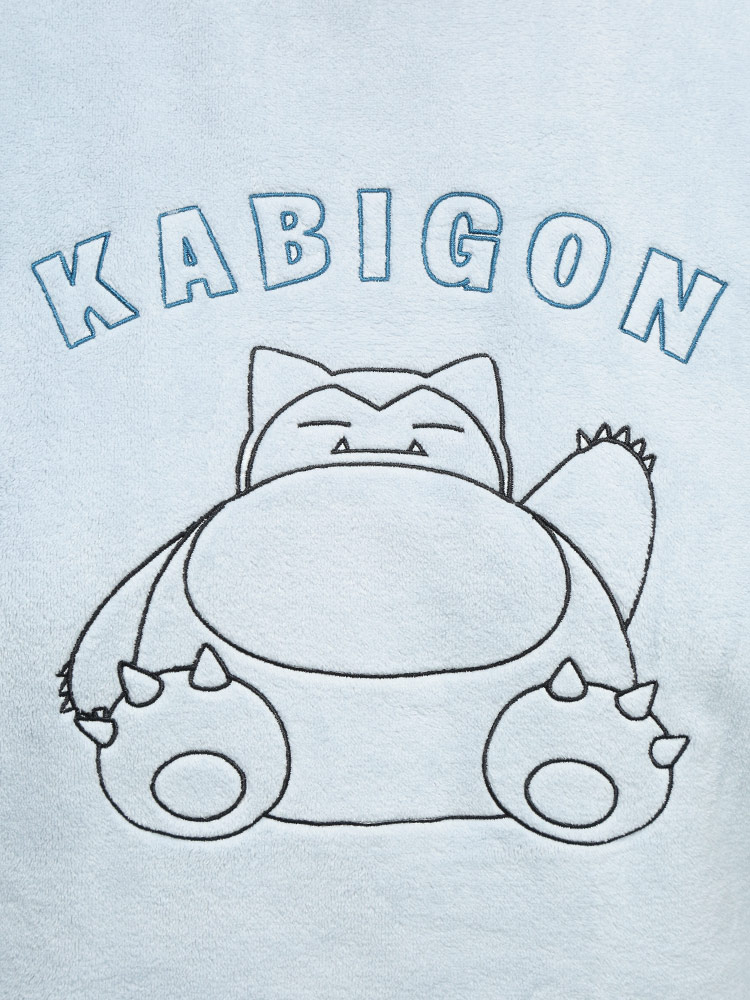 POKEMON ポケモン ルームウェア 上下セット カビゴン フリース