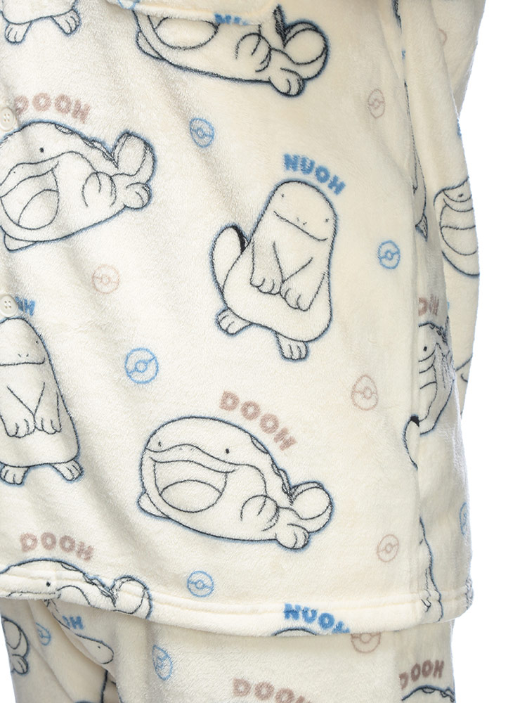 POKEMON ポケモン ルームウェア 上下セット ヌオー ドオー フリース