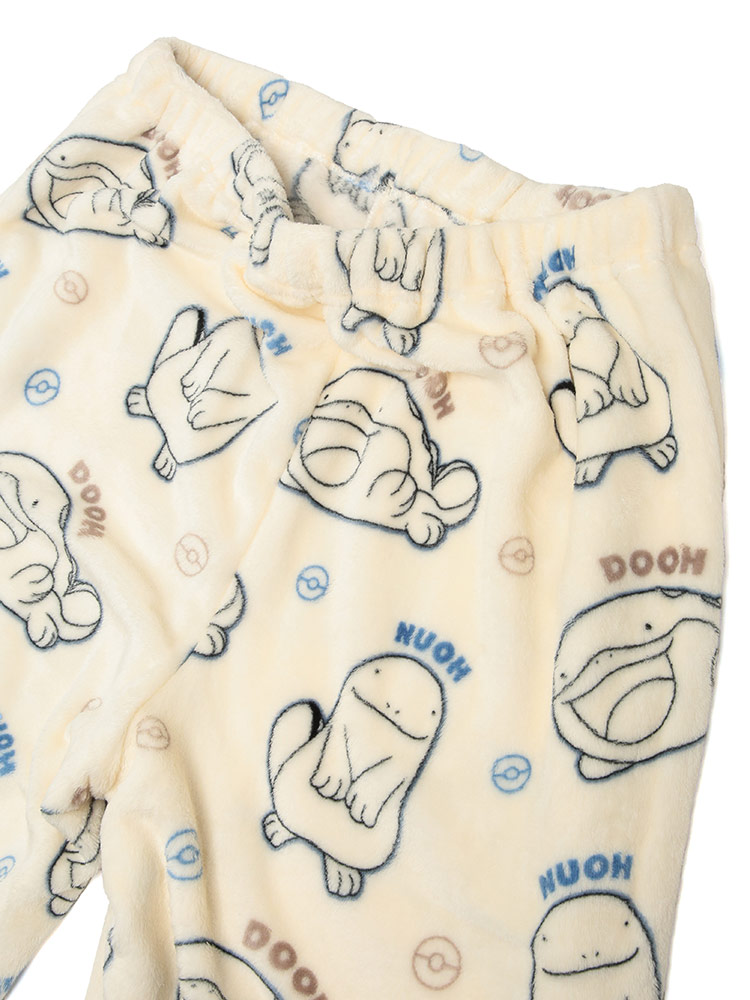 POKEMON ポケモン ルームウェア 上下セット ヌオー ドオー フリース