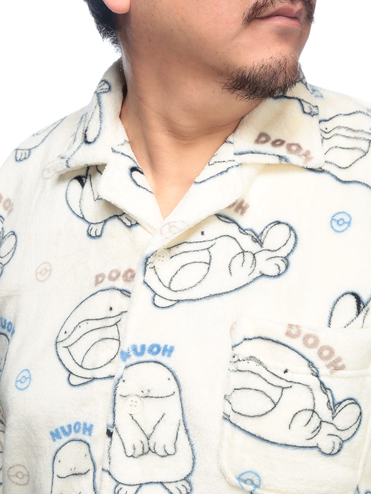 POKEMON ポケモン ルームウェア 上下セット ヌオー ドオー フリース