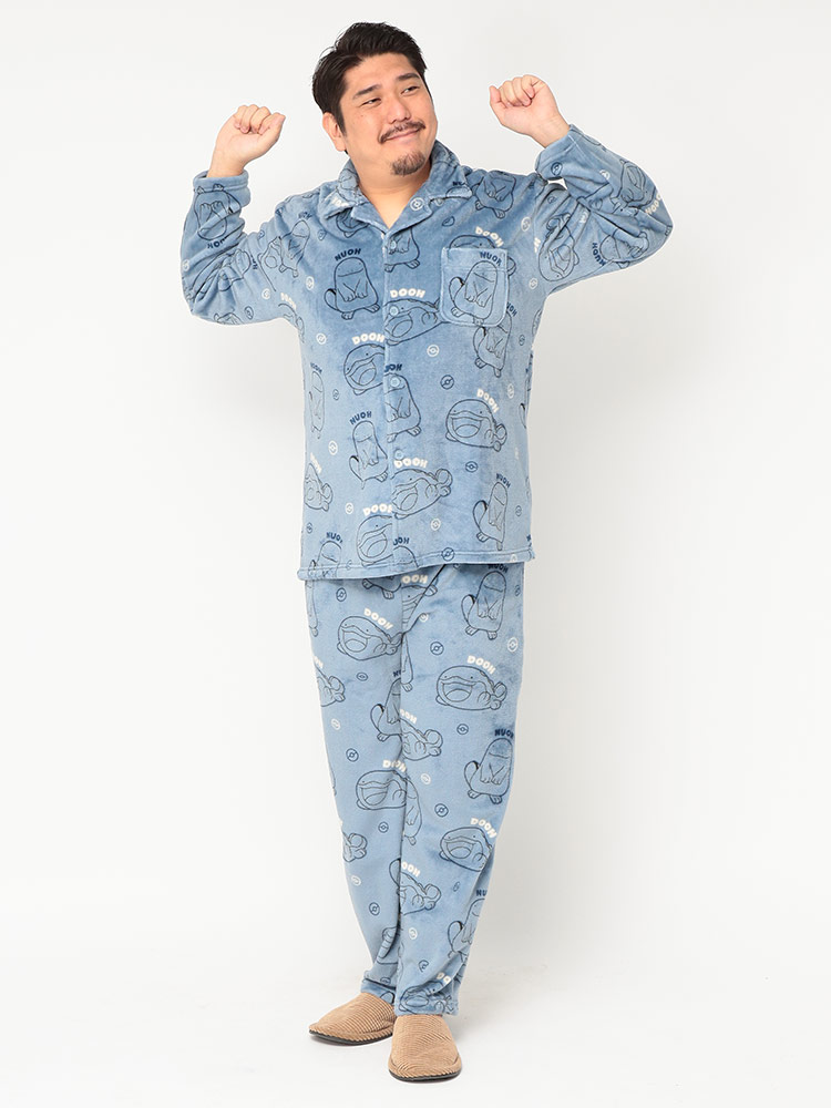 ヌオー ルームウェア　パジャマ POKEMON ポケモン ルームウェア 上下セット ヌオー ドオー フリース