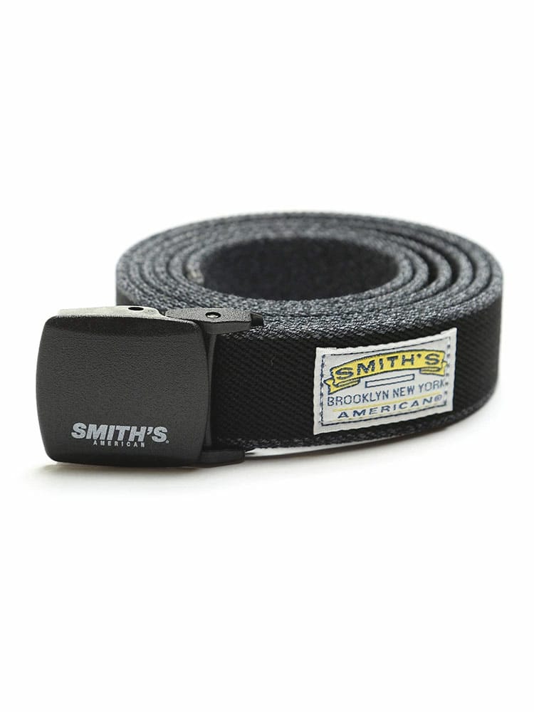 大きいサイズ メンズ SMITH'S (スミス) ゲバルト ライン 無地 ガチャベルト