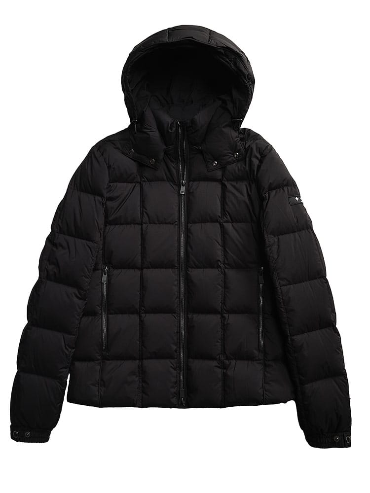 TATRAS (タトラス) ブロックキルティング フード着脱 フルジップ 
