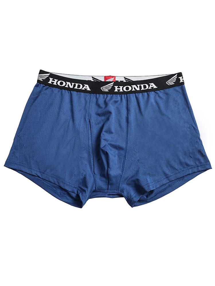 ボクサーパンツ メンズ 大きいサイズ ストレッチ メッシュ 前開き パンツ HONDA ホンダ
