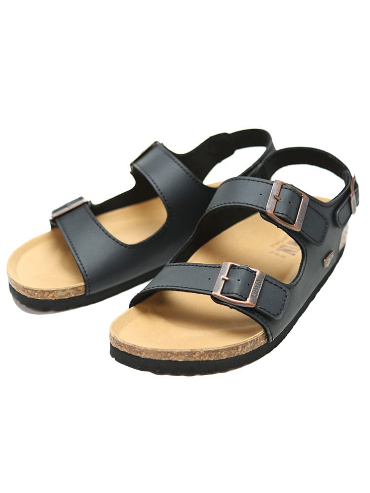 大きいサイズ メンズ EDWIN (エドウィン) 3ストラップ バックベルト コンフォートサンダル