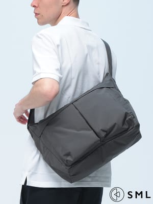 SML (エスエムエル) ショルダーバッグ 撥水 テフロン ヘルメットバッグ HELMET SHOULDER BAG M 鞄 バッグ ボディバッグ K904128