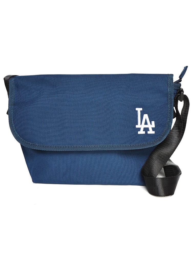MLBロゴ刺繍＆プリント ショルダーバッグ (MLB) メジャーリーグベースボール 大きいサイズ メンズ 