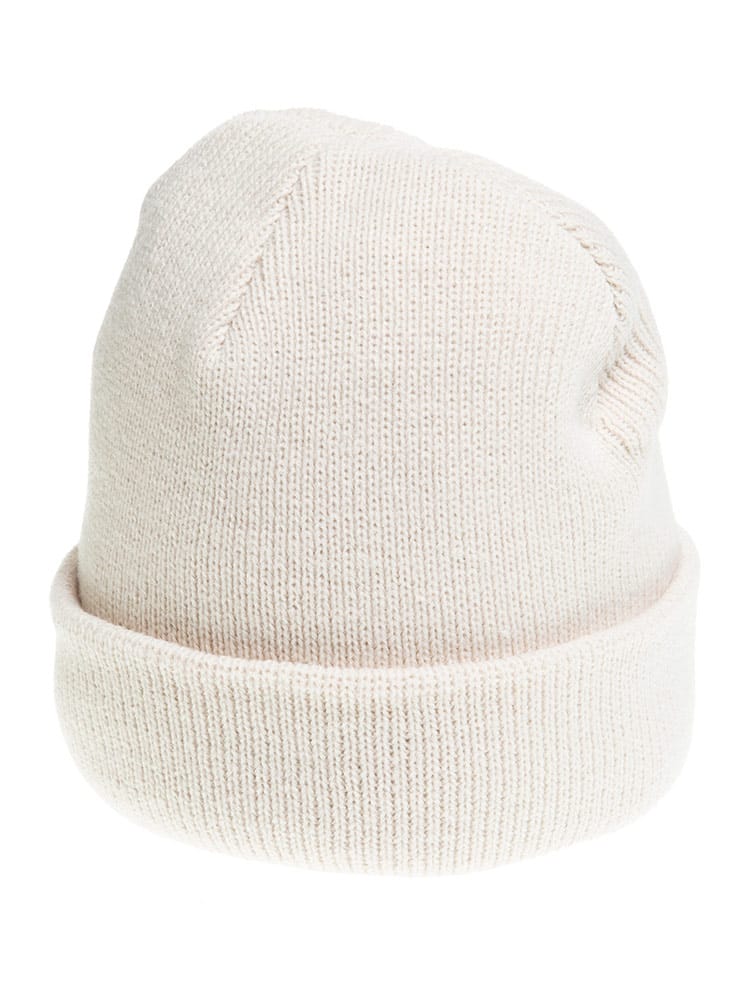 大きいサイズ メンズ HIDE TRADING (ヒデトレーディング) 細編み 無地 ニットキャップ