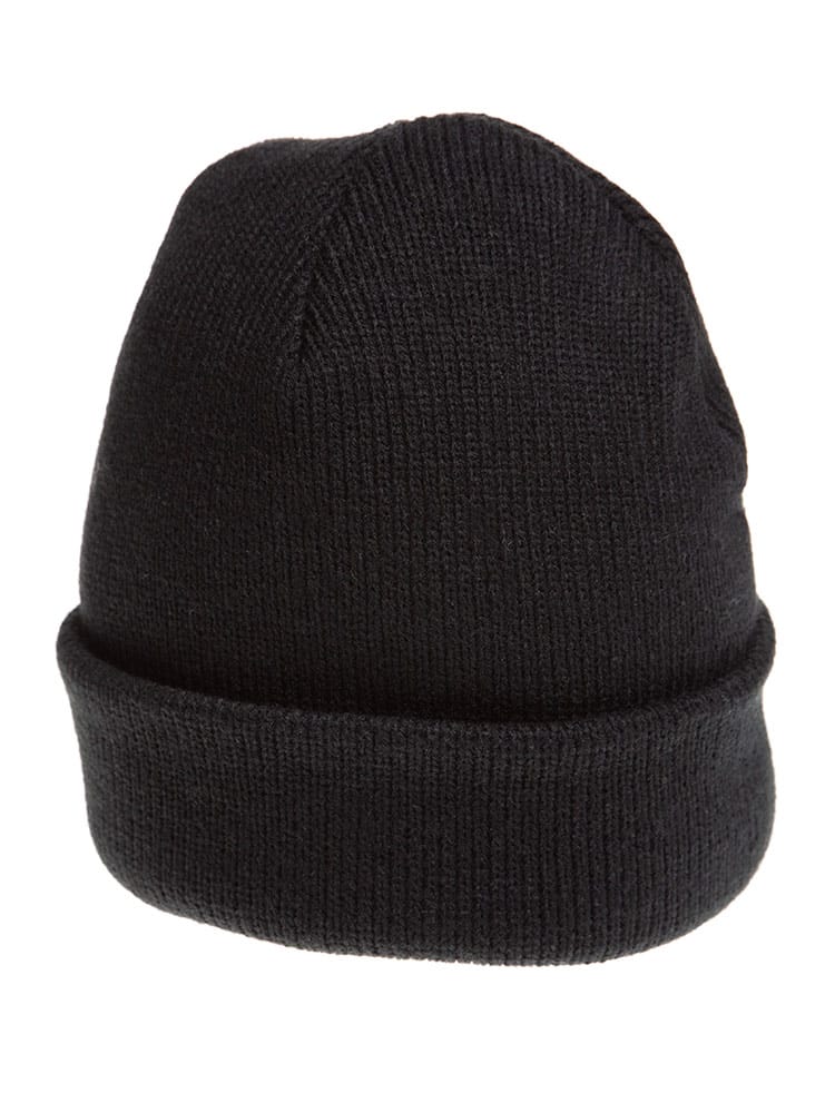 大きいサイズ メンズ HIDE TRADING (ヒデトレーディング) 細編み 無地 ニットキャップ