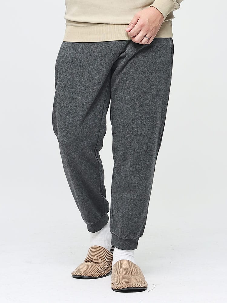 大きいサイズ メンズ B＆T CLUB (ビーアンドティークラブ) 裏毛 無地 スウェットパンツ