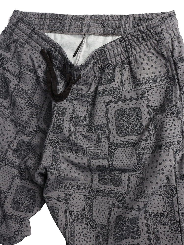 WAX ペイズリー柄 ショートパンツ Lサイズ ラグスタイル LUXSTYLE ペイズリー柄ショートパンツ/ショート