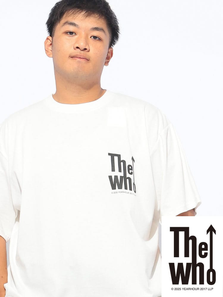 半袖 Tシャツ THE WHO プリント クルーネック バンドT トップス 