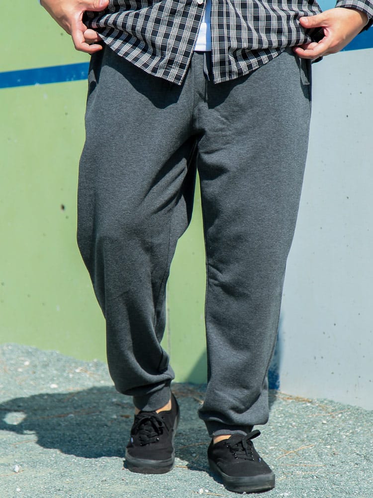 スウェットパンツ 裏毛 ウエストゴム ボトムス 無地 ジャージ 大きいサイズ メンズ