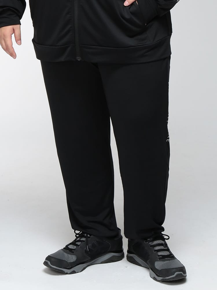 ジョガーパンツ メンズ 大きいサイズ ストレッチ DRY ライン切替 ベアジャージ ロングパンツ ボトムス ジャージ パンツ 長ズボン スポーツ トレーニング ジム ランニング 作業着 伸びる