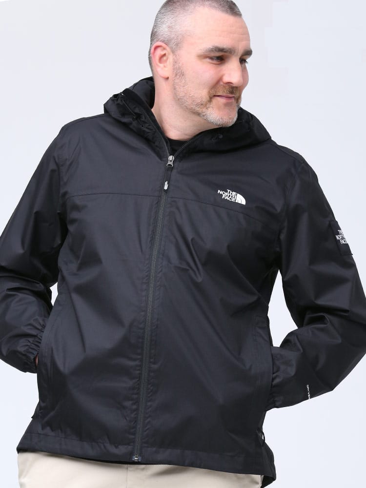大きいサイズ メンズ THE NORTH FACE (ザ ノースフェイス) フード フルジップ ジャケット DRYVENT MOUNTAIN Q JACKET-EU
