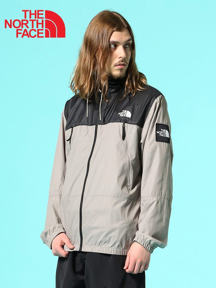 THE NORTH FACE (ザ ノースフェイス) ロゴ フード フルジップ 