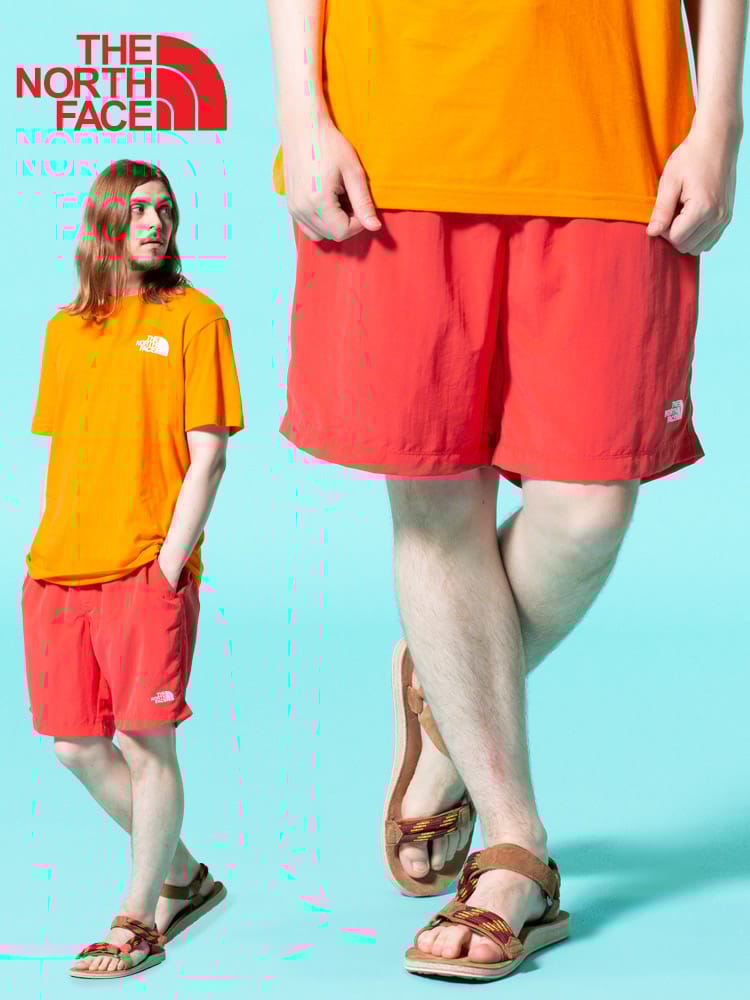 THE NORTH FACE (ザ ノースフェイス) ドライ ワンポイント 前閉じ ウォーター ショートパンツ CLASS V WATER SHORT EU