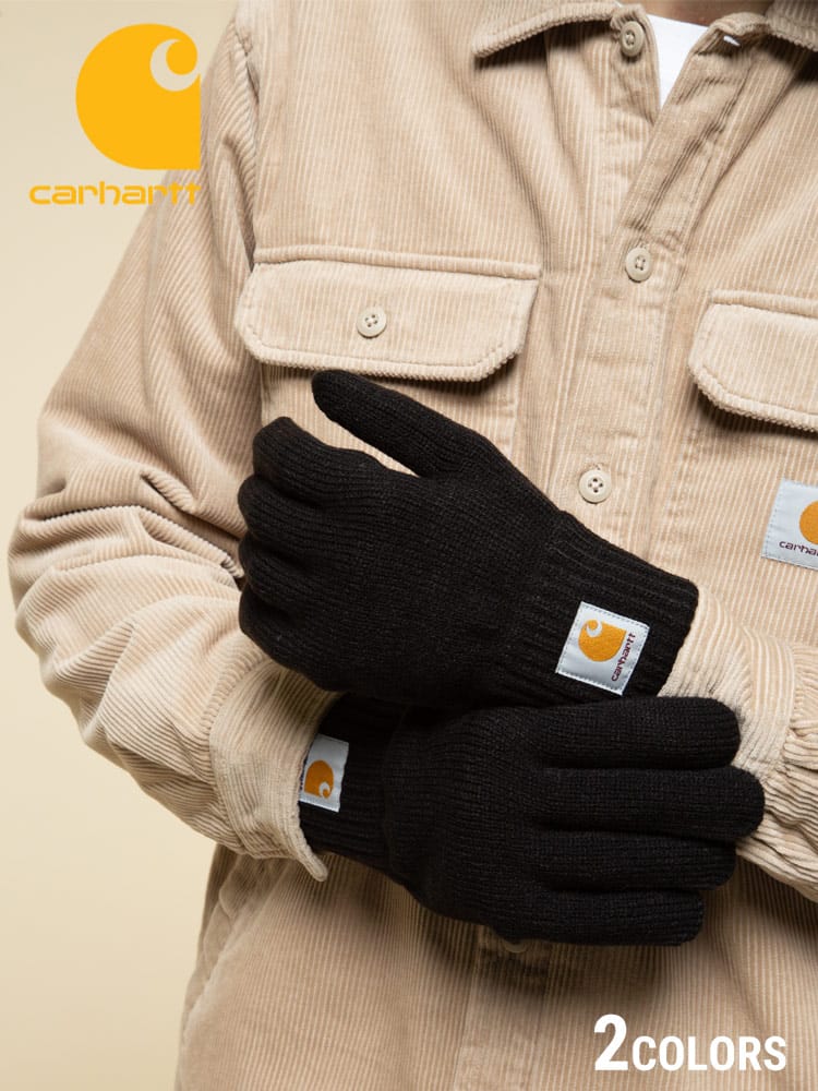 Carhartt (カーハート) ワンポイント ニット 手袋 WATCH GLOVES