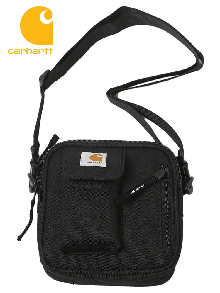 Carhartt (カーハート) ワンポイント スクエア ショルダーバッグ ESSENTIALS BAG SMALL
