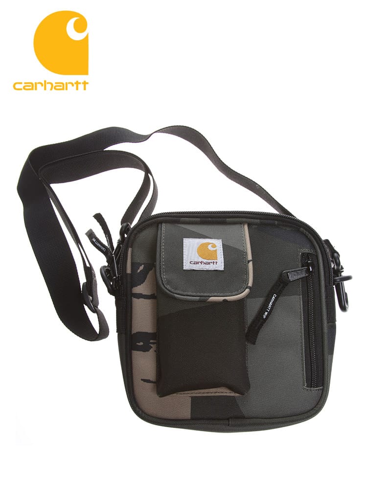 Carhartt (カーハート) ワンポイント スクエア ショルダーバッグ ESSENTIALS BAG SMALL