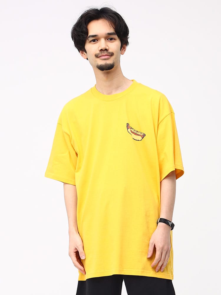 Carhartt (カーハート) ホットドッグプリント クルーネック 半袖 Tシャツ
