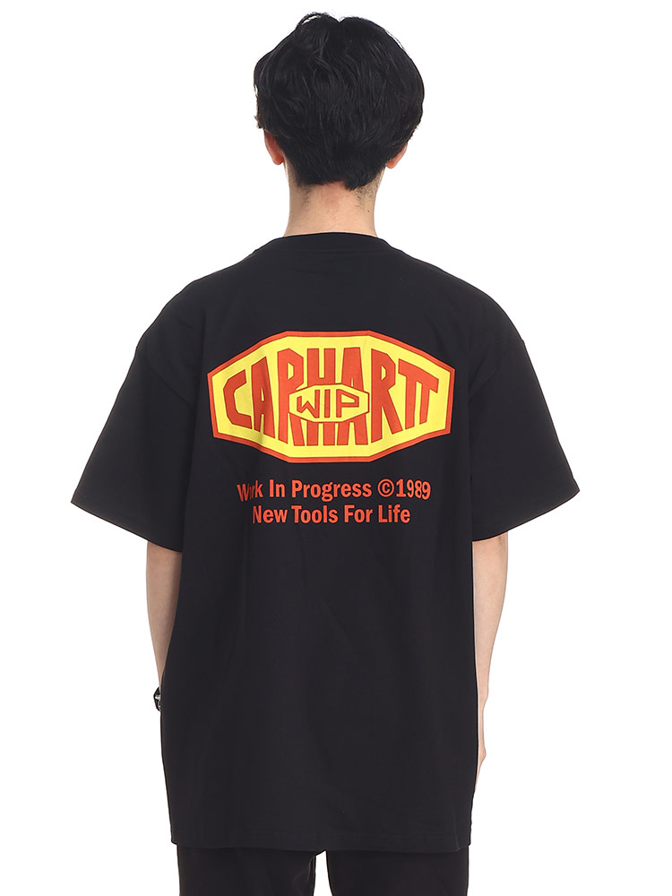 Carhartt (カーハート) バックプリント クルーネック 半袖 Tシャツ