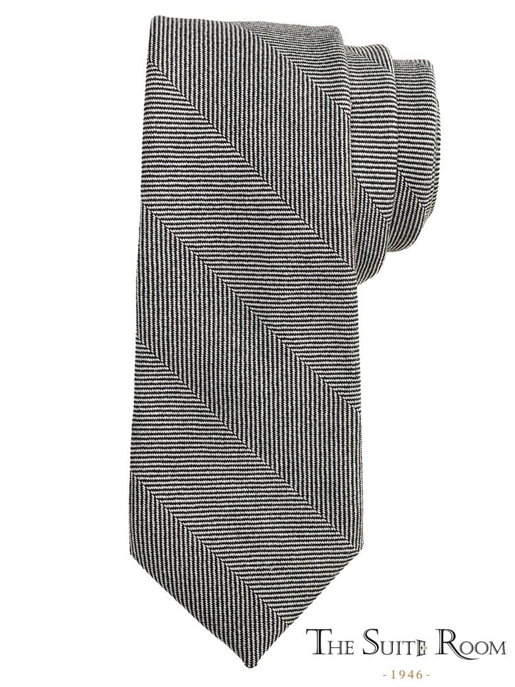 ネクタイ メンズ ビジネス 紳士 Bonotto ウール混 総柄 ウール ギフト プレゼント THE SUITE ROOM スイートルーム