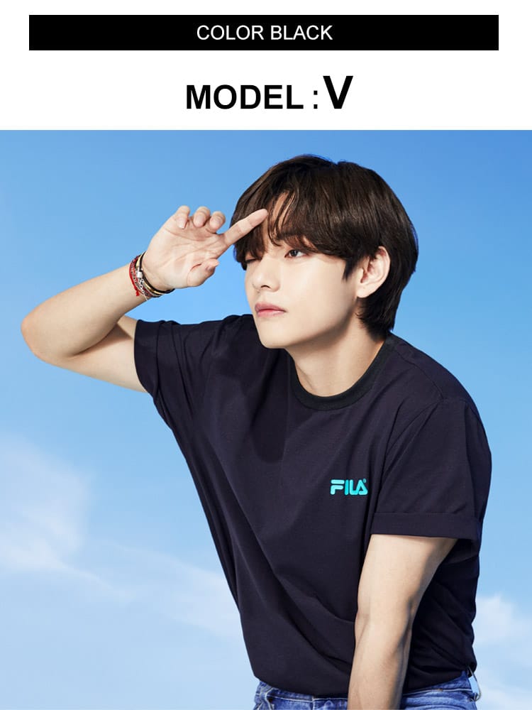予約商品 5月31日より順次発送 BTS 着用モデルFILA 限定Tシャツ グッズ 公式 限定コレクション