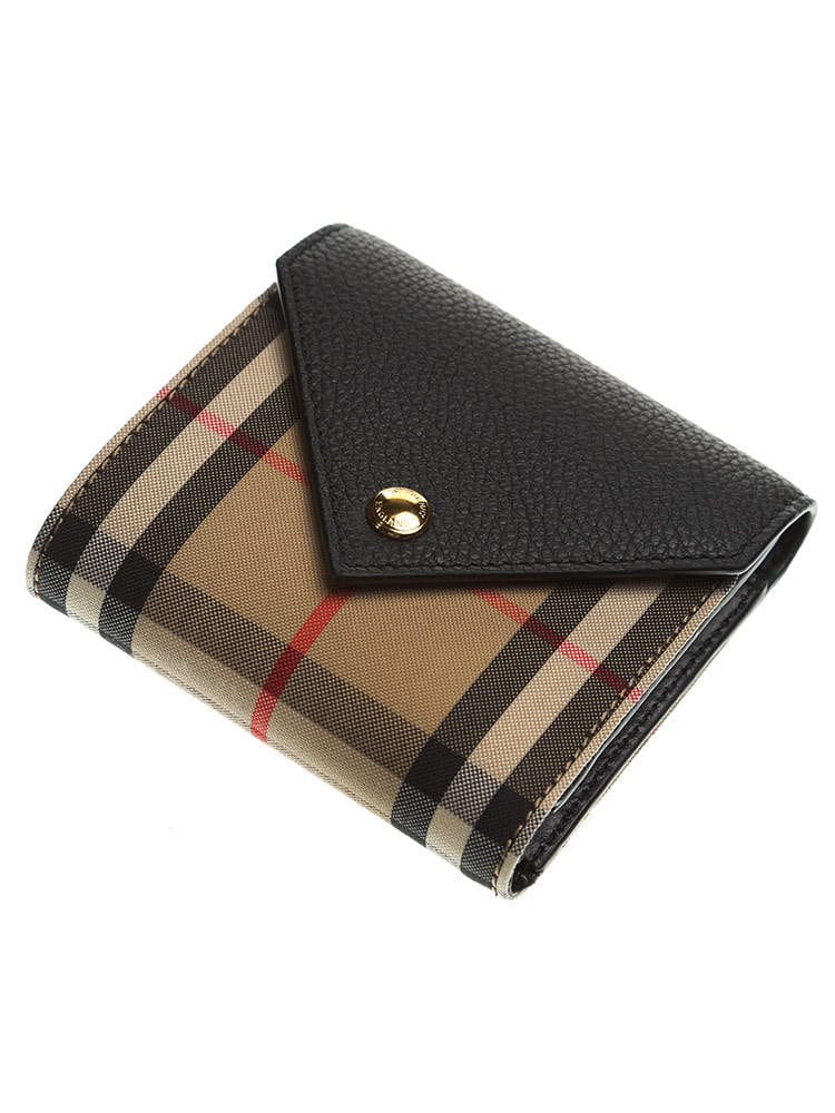 BURBERRY バーバリー チェック 三つ折り ミニ財布 ブランド レディース 財布 ウォレット 折り財布 ミニ BBLBU8026114