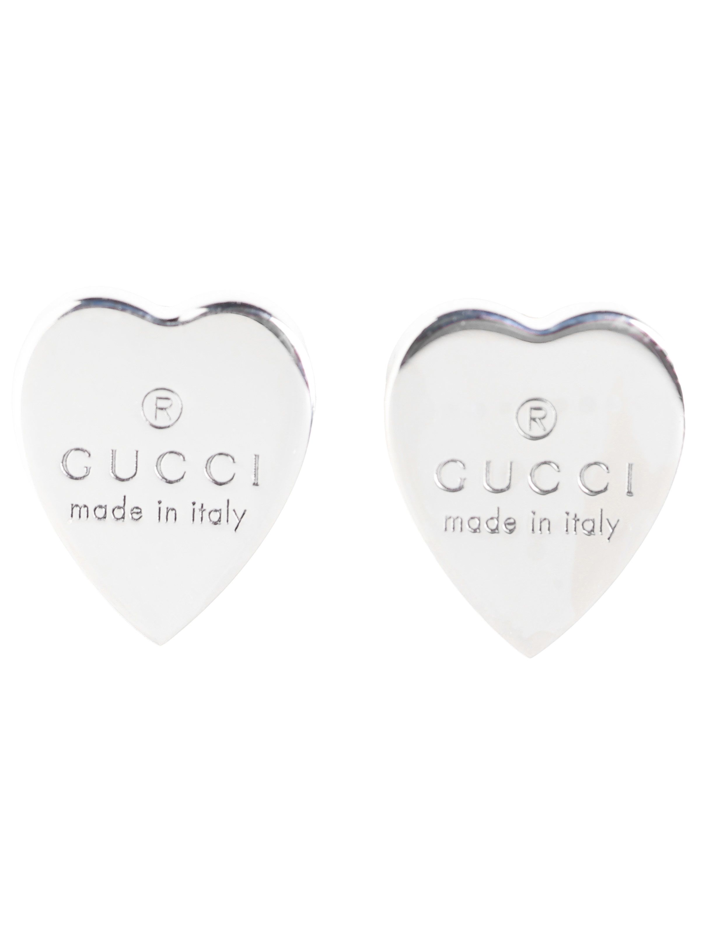 【オンラインストア限定】 GUCCI (グッチ) GUCCI トレードマーク ハートシェイプ ピアス GCL223990 ブランド レディース アクセサリー