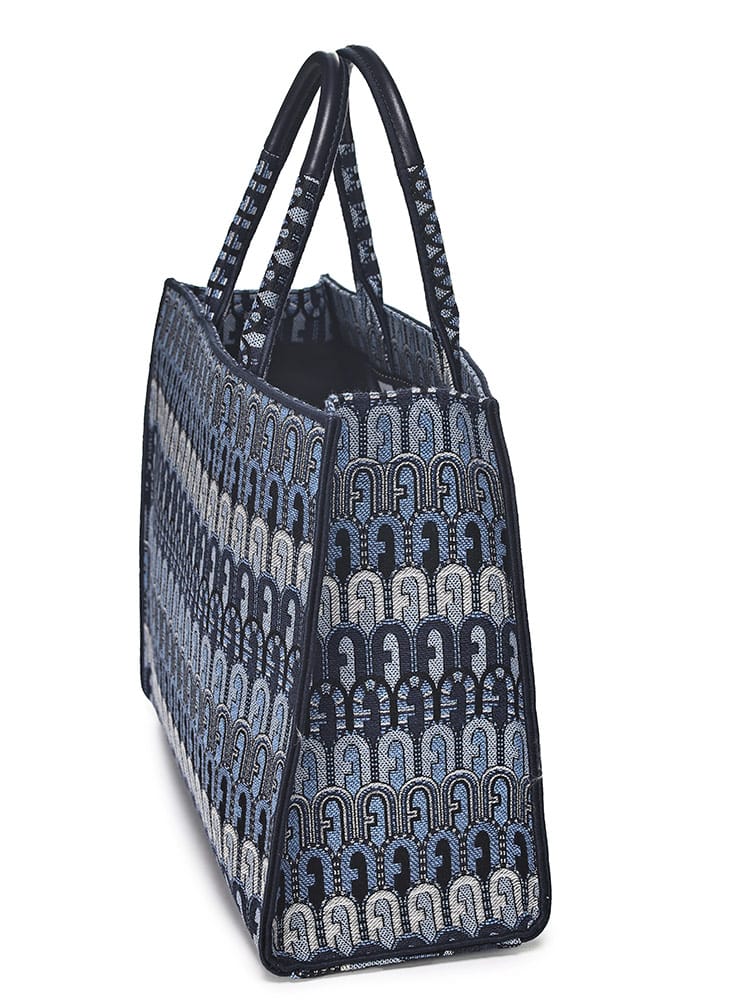 現行！未使用級✨ FURLA オポチュニティ バッグ 2way ジャガード 総柄  