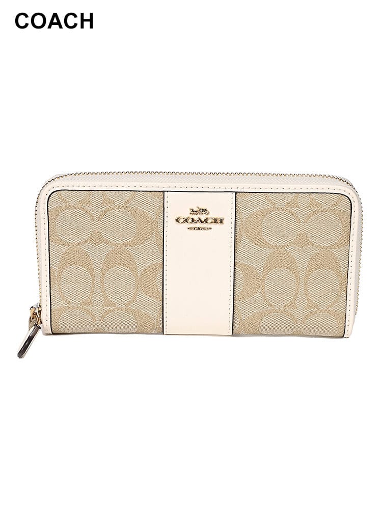 COACH(コーチ) / 長財布_シグネチャー/PVC/ブルー/総柄/レディース | 中古品の販売・通販ならセカンドストリート COACH コーチ 長財布