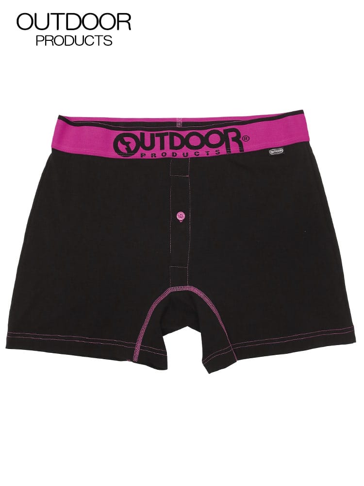 在庫処分 返品交換不可 大きいサイズ メンズ OUTDOOR PRODUCTS アウトドアプロダクツ ロゴ ウエストカラーゴム 前開き ボクサーパンツ 3L 4L 5L 6L