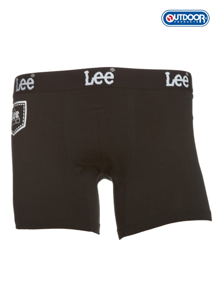 大きいサイズ メンズ Lee リー ポケット柄ロゴ 前閉じ ボクサーパンツ 3L 4L 5L 6L