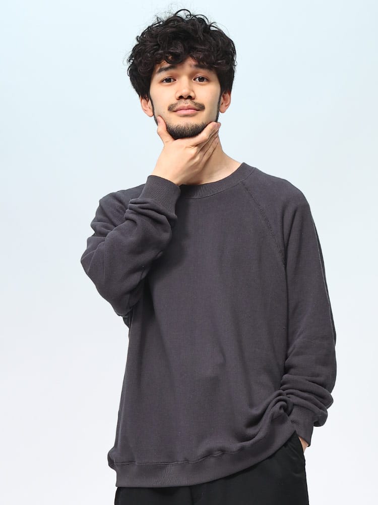 ジェーイーモーガン スウェット ヴィンテージ トレーナー 長袖 メンズ JEMORGAN LONG JOHNS トップス カラー系 ベーシック JD038528
