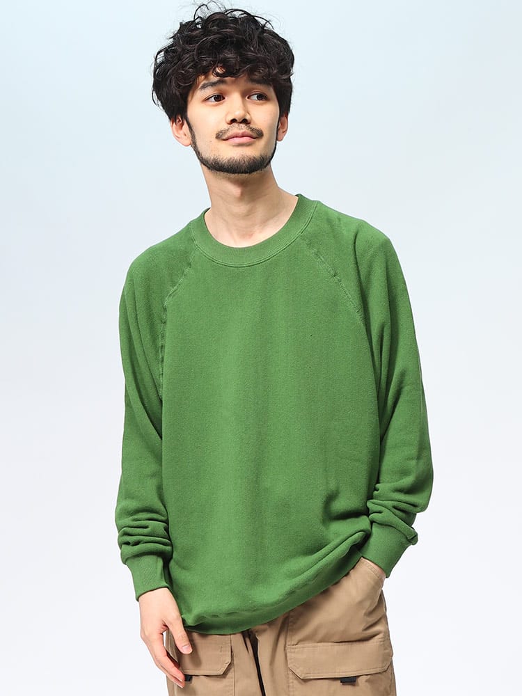 ジェーイーモーガン スウェット ヴィンテージ トレーナー 長袖 メンズ JEMORGAN LONG JOHNS トップス カラー系 ベーシック JD038528