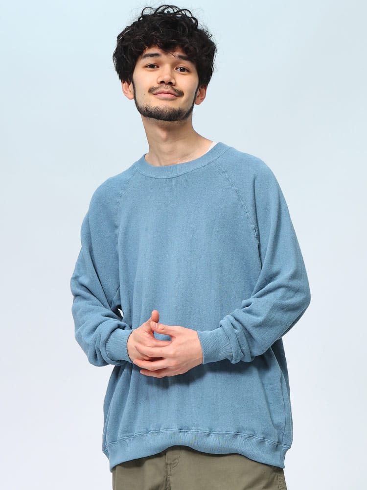 ジェーイーモーガン スウェット ヴィンテージ トレーナー 長袖 メンズ JEMORGAN LONG JOHNS トップス カラー系 ベーシック JD038528