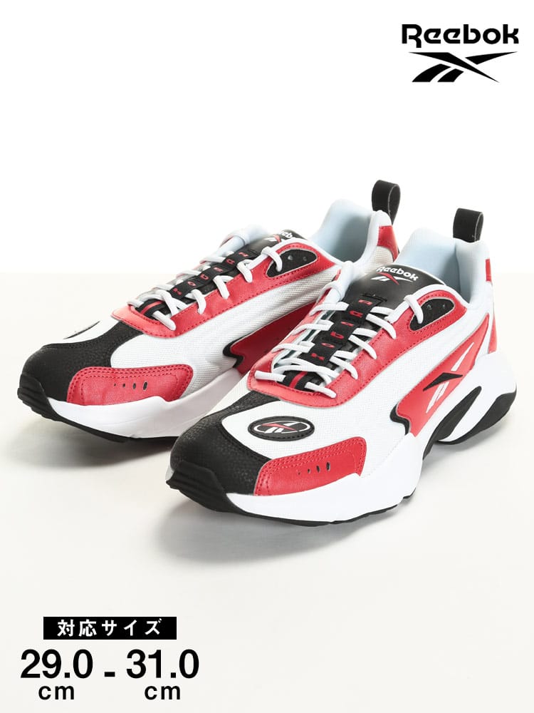 大きいサイズ メンズ Reebok (リーボック) メッシュ レースアップ ローカットスニーカー ROYAL KR RUNNER