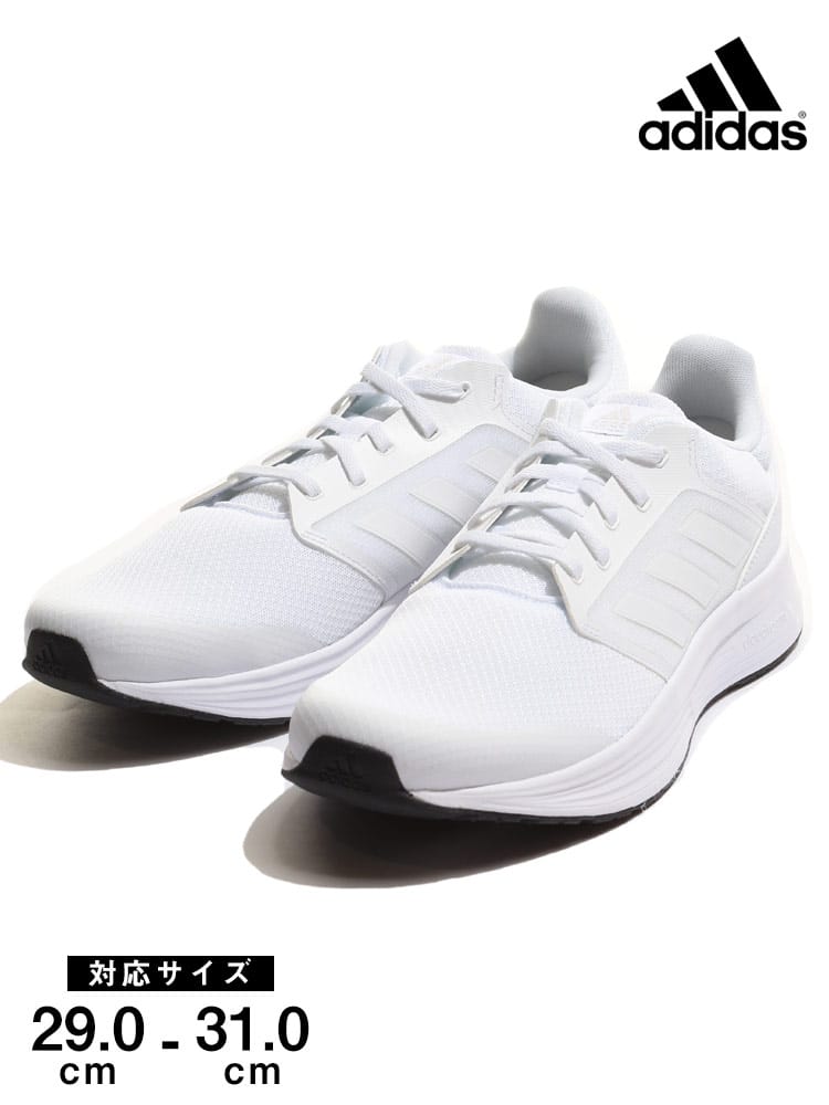 大きいサイズ メンズ adidas (アディダス) メッシュアッパー スリーストライプ ローカットスニーカー GLX 5 M