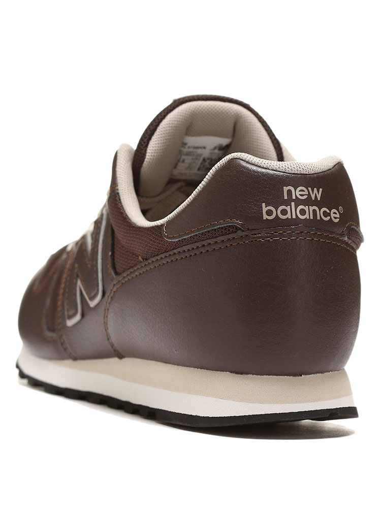 大きいサイズ メンズ new balance (ニューバランス) メッシュ 合皮 ローカットスニーカー ML373 BR |  大きいサイズの服【サカゼン公式通販】