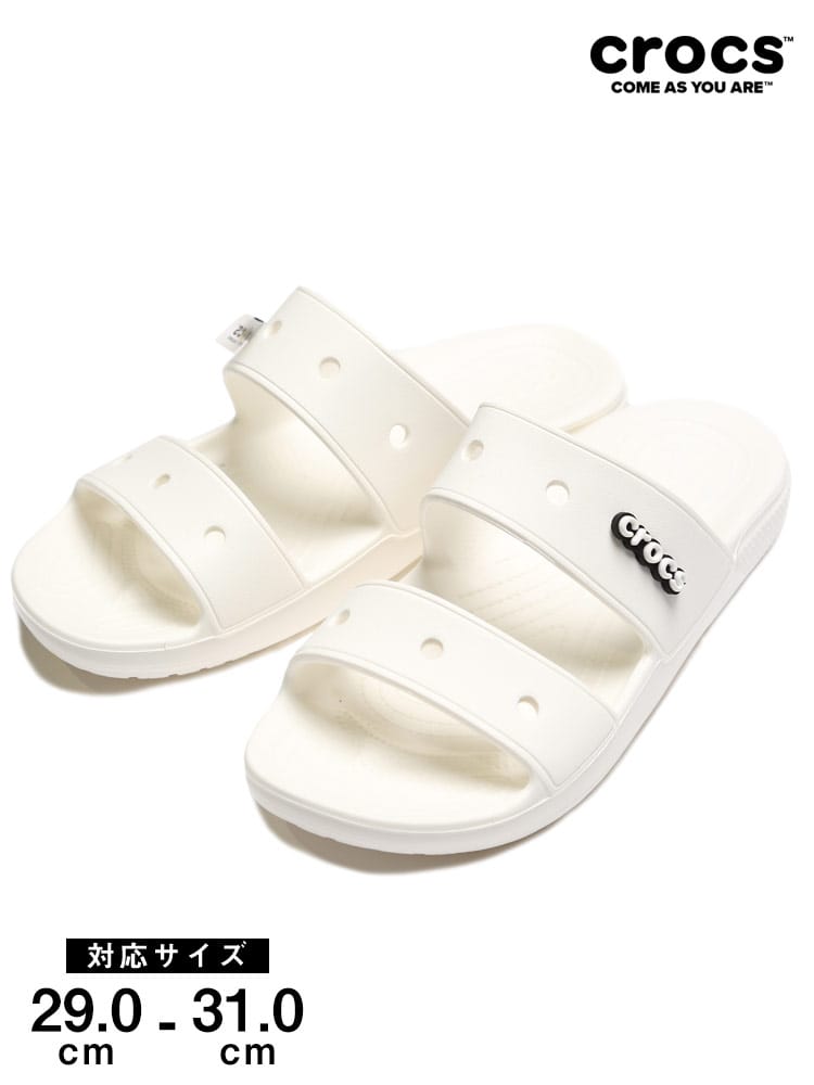大きいサイズ メンズ crocs (クロックス) 防臭 2ストラップ サンダル CROCS SANDAL