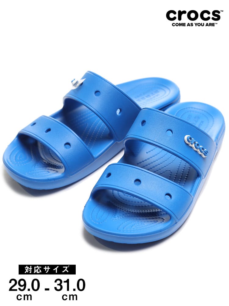 大きいサイズ メンズ crocs (クロックス) 防臭 2ストラップ サンダル CROCS SANDAL